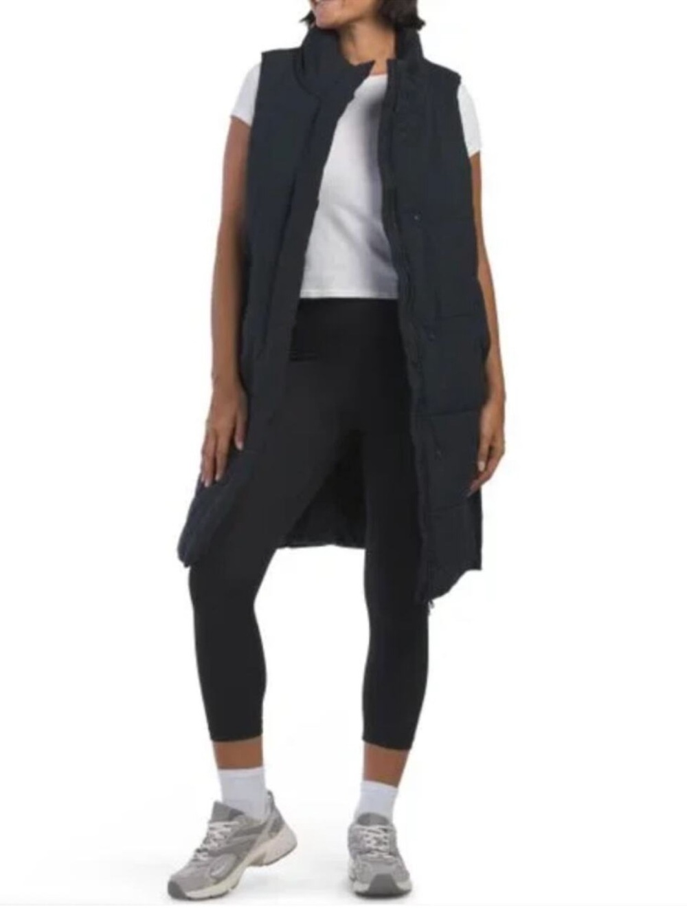 NWT Mondetta Outdoor Project Long Quilted Vest